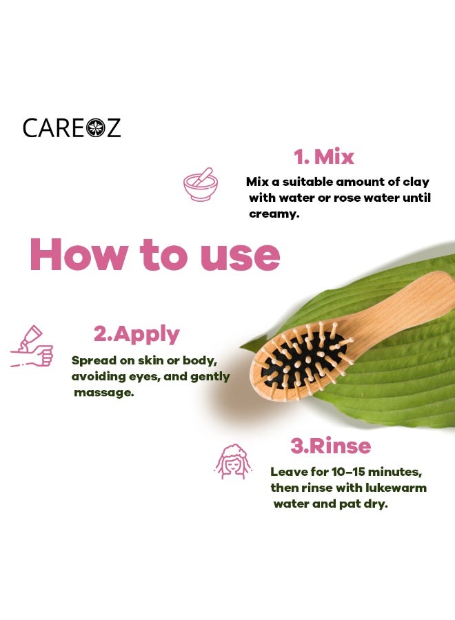 CAREOZ Dead Sea Mud + Rose Detox & Glow All-Over Mask Duo - Image 4